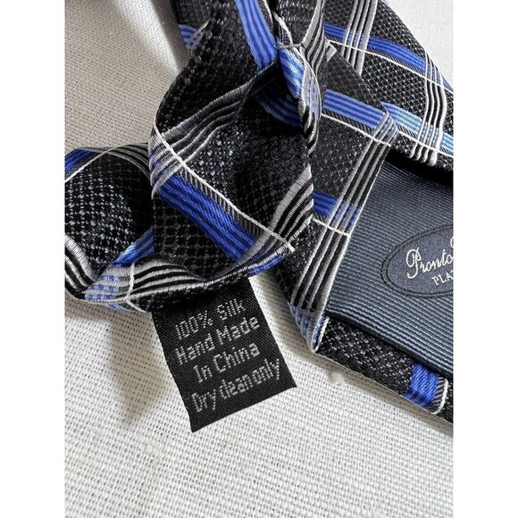 Lot of 4 Men Tie Kenneth Cole Tongue Tied Bert Pulitzer Pronto Uomo Silk Fabric - Picture 13 of 13